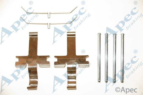 APEC BRAKING Комплектующие, колодки дискового тормоза KIT1196